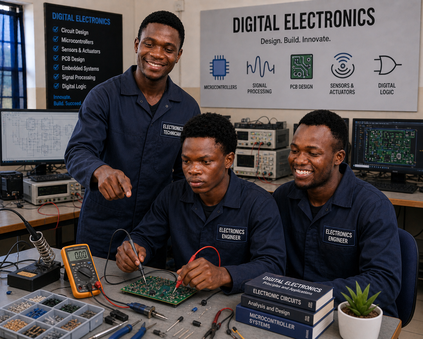 C & Digital Electronics